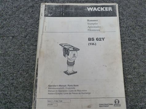 Wacker neuson parts manual for bs62y wacker. - Traité théorique et pratique des sociétés financières.