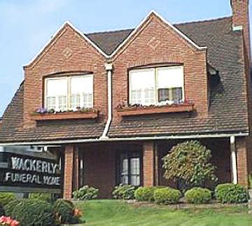 Wackerly funeral home.  A private ceremony will be held at the Wackerly F...