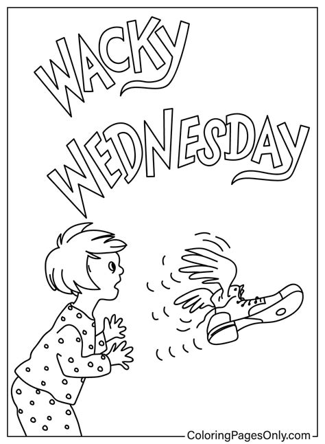 Wednesday Addams Coloring Page