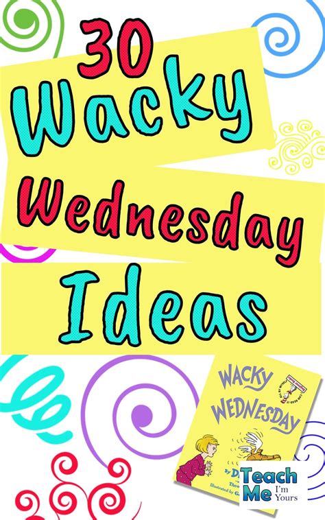 Wacky wednesday activity guide for kids. - Lambda ems manuel de service d'alimentation.