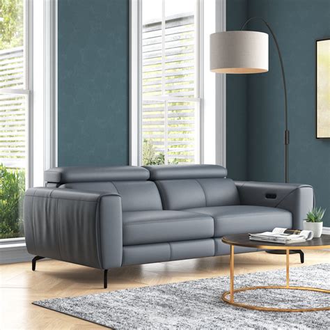 Messenger 93.7'' Upholstered Sofa. by Hokku Designs. $3,299.99 $4,599.99. This sofa provides the perfect experience for a movie night with its modern look and cozy feel. It's made with an engineered wood frame with a chaise-like construction that sits on nearly-hidden block legs.. 