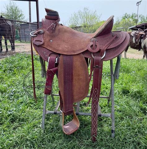 Wade saddle.  Perfect junior working saddle built sturdy just like dad's.  We also offer...