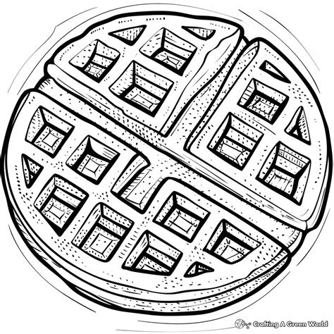 Waffle Coloring