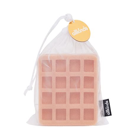 Waffle Washer Bath Sponge - Allkinds