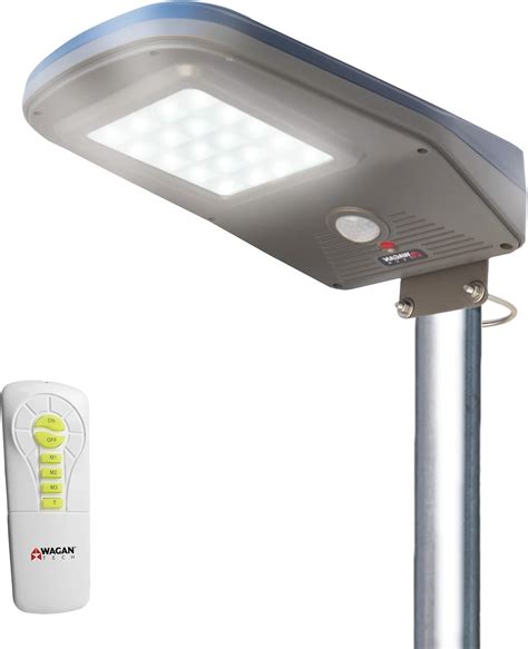 Wagan EL8591 3000 Lumen LED Solar Street Light with Remote …