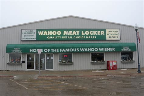 Wahoo meat locker. The Wahoo Meat Locker was my first professional job. I currently still work there and have been for two and a half years providing many services. I mainly work as the cashier and deli packager. 