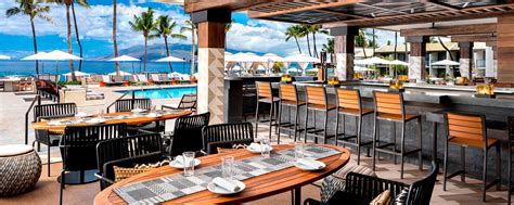 Wailea maui restaurants. Ease into the day with a relaxed breakfast in the fresh air at Kea Lani Restaurant. Framed by beautifully landscaped terraces and a cascading fountain, ... 