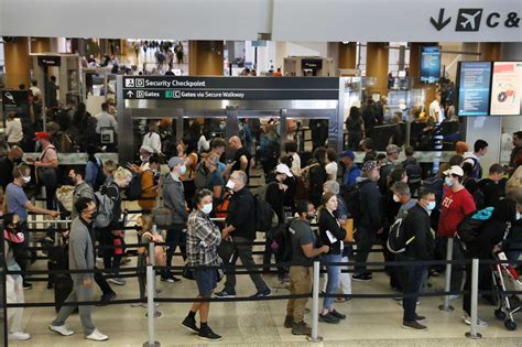 Some major airports, like Atlanta, Los Angeles, or Newark, New Jersey have dashboards for security wait times posted so passengers can decide the best time to arrive at the airport. .... 