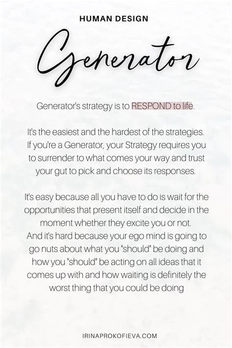 Waiting to respond unpacking the strategy of Generators and Manifesting Generators in 2021