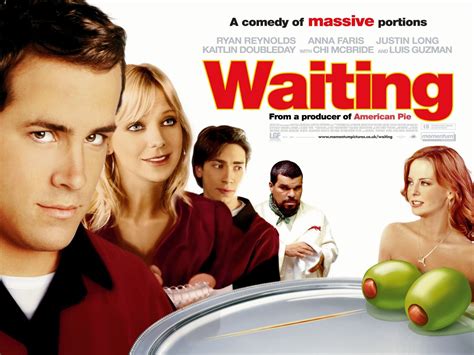 Waiting... movie. Waiting Collection. Waiting... is a 2005 American independent comedy-drama film written and directed by Rob McKittrick (in his directorial debut) and starring Ryan Reynolds, Anna Faris, and Justin ... 
