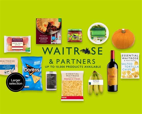 Waitrose groceries list.  We&rsquo;re owners, or Partners &ndash; and we&rsquo;re passi...