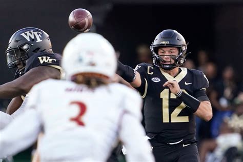 Wake Forest rallies from slow start to beat Old Dominion, 27-24