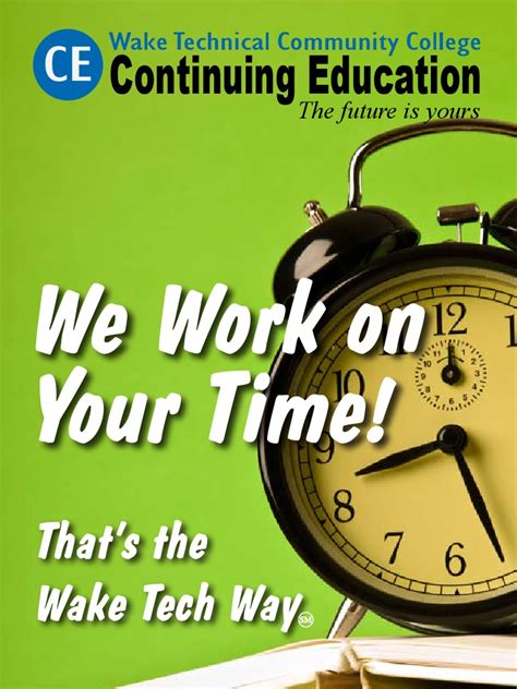 Wake Tech Continuing Ed Classes Spring 2010 PDF High Performance