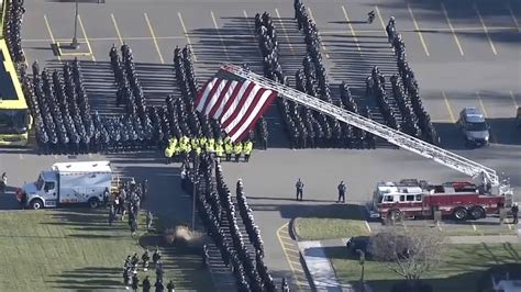 Wake for Waltham police officer Paul Tracey