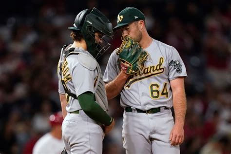 Waldichuk struggles in Oakland A’s loss to Los Angeles Angels