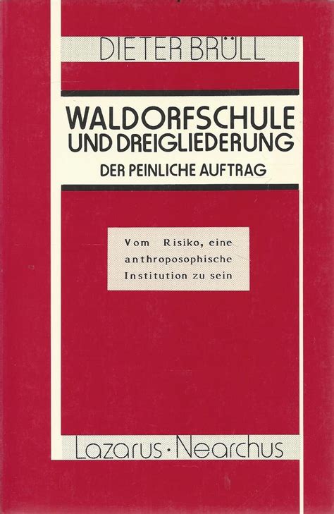 Waldorfschule und dreigliederung   der peinliche auftrag. - Tort law concentrate law revision and study guide.