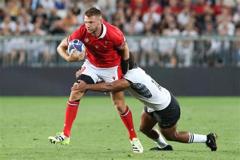 Wales barely holds off Fiji to win in another classic Rugby World Cup meeting