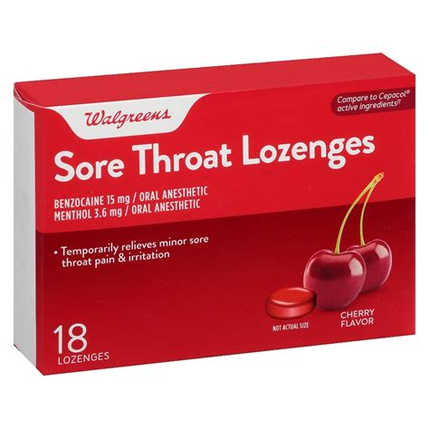 Walgreens Lozenges: The Ultimate Throat Relief