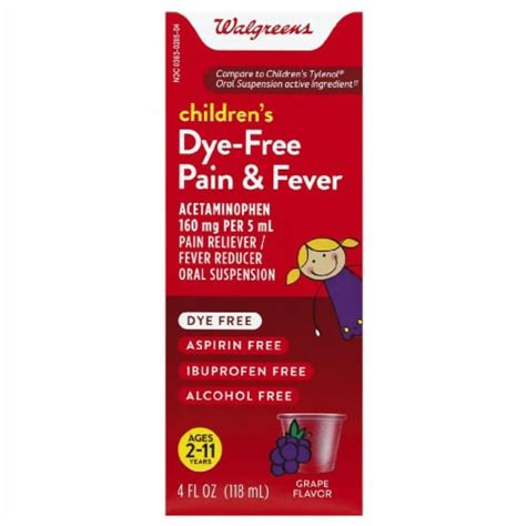 Shop Children's Dye-Free Pain & Fever Oral Suspension Bubble Gum and read reviews at Walgreens. Pickup & Same Day Delivery available on most store items. Skip to main content Clip your mystery deal! Up to 60% off clearance; …. 
