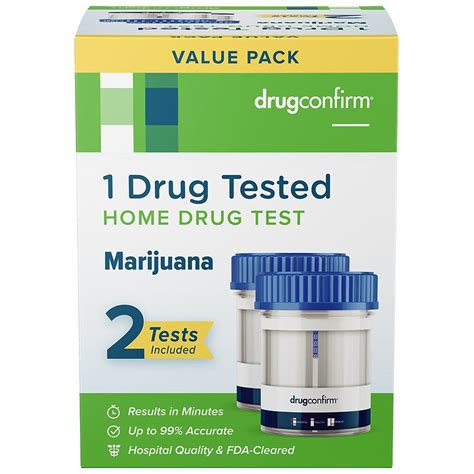 DrugConfirm. 1 Drug Marijuana Test - 1 ea. 132. $14.49. Earn $7 W Cash rewards on $25+ spent in Health & Wellness. Add for pickup. Page 1 of 1. Online and store prices may vary.. 