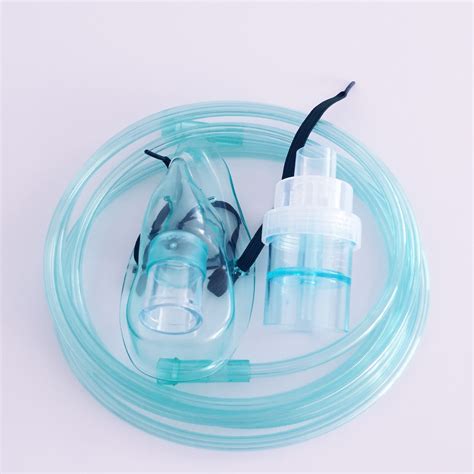 Hextor Nebulizer Mask- Nebulizer Tubing and Mouth Pieces Set- Nebuliz