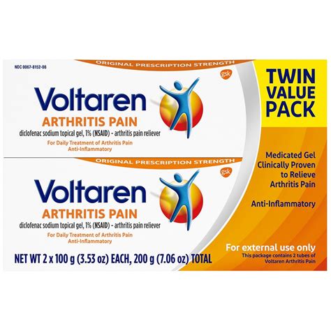 Walgreens voltaren. Walgreens Voltaren Deal (ends 5/6): $5 RR wyb (2) select Pain Relief or Sleep Aid products Buy: (2) Voltaren Arthritis Pain Gel, 1.76 oz, $10.49 Use: If you use Voltaren pain relief, make sure you head to Walgreens this week. Try this deal to stock your medicine cabinet with Arthritis Pain Gel for just $4.99. 