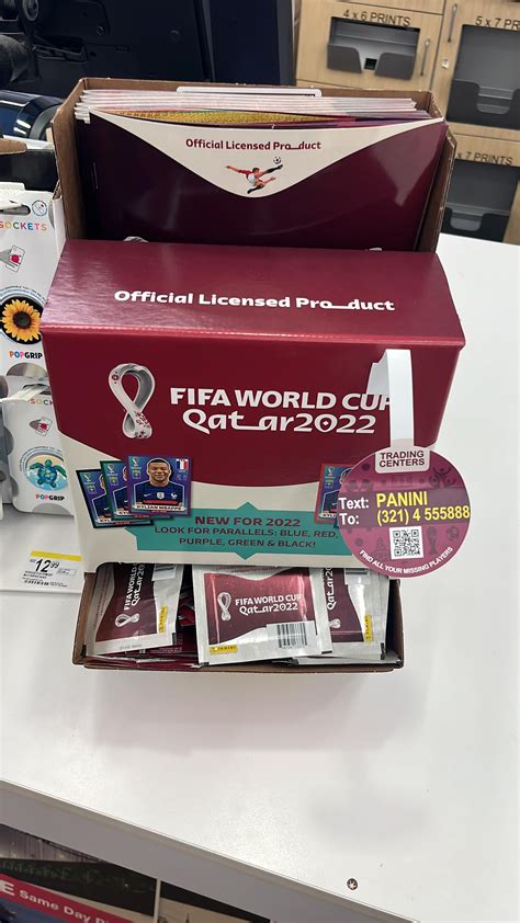 Walgreens world cup stickers. GameStop Moderna Pfizer Johnson & Johnson AstraZeneca Walgreens Best Buy Novavax SpaceX Tesla. Crypto. ... Panini World Cup stickers/albums . Does anyone know if the Panini sticker albums and stickers have made it to Australia this world cup? I've been trying to find them for my kids, but none of the newsagents near me have them. ... 
