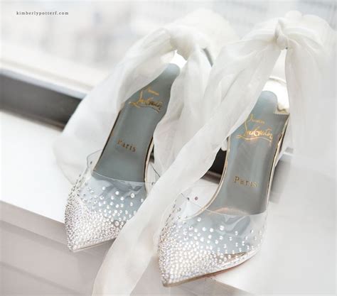 Walk Down the Aisle in Stunning White Christian Louboutin Wedding Shoes