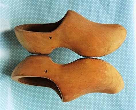 Walk Through Time with Vintage Wooden Shoes from Holland