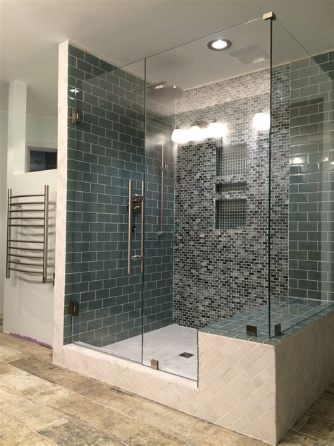 Walk in shower door. Mansfield Warren White 38-in x 38-in x 77-in Neo-angle Corner Shower Kit (Center Drain) with Base, Wall and Door Included. A perfect option for remodelers and DIYers, the Warren 38" x 38" x 76.5" corner shower is your 3-in-1 functional solution for small bathrooms. 