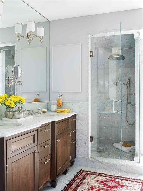 Walk in shower for small bathrooms. Design Ideas for a Small Bathroom Walk-in Shower · Turn Tile Into a Design Element · Go Beyond Clear Glass Shower Doors · Frameless Shower Doors for a Modern&n... 