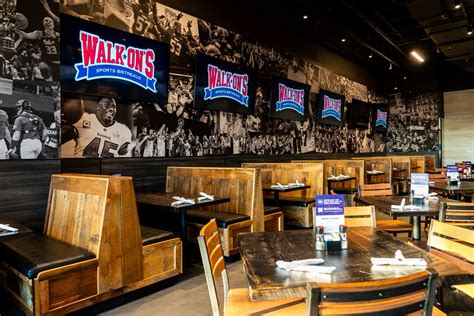 Walk ons gonzales. Big fan of Walk-ons, but my last visit has me questioning when I will return. My wife and I took our son there as a special ... Walk-On's Sports Bistreaux - Gonzales Restaurant is open on the following days: Monday: 11:00 AM - 09:00 PM Tuesday: 11:00 AM - 09:00 PM 