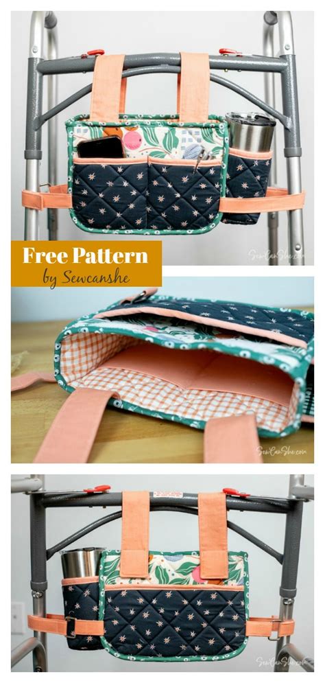 Walker Caddy Free Sewing Pattern