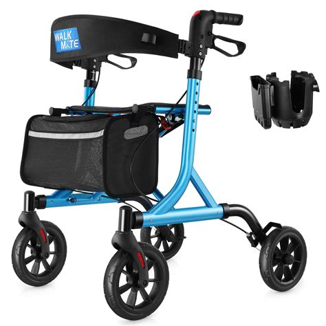 2024 Walker Rollator with Seat: The Ultimate Mobility Aid for Seniors-marketplaceplus.shop