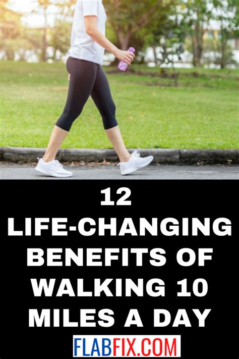 Walking 10 miles a day. Typically you wanna keep your walking to around 1 hour a day, 5-6 days a week max so I'd say that would be a good goal. Most of your weight loss will come from your diet. Remember, Rome wasn't built in a day and the fat you put on wasn't put on in a day so don't try to take it off in a day. Reply reply. Oli99uk. 
