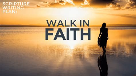 Walking by faith. “We Walk By Faith” is Marty Haugen’s setting of a nineteenth century text by Henry Alford, and beautifully complements two Bible passages, 2 Corinthians 5-9,... 