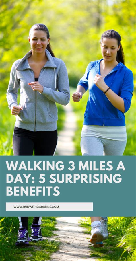 Walking three miles a day. Here are 12 benefits of walking 2 miles a day: Helps you stay healthy. Boosts your mood. Helps you sleep better. Strengthens your bones, muscles and joints. Improves your cardiovascular fitness. Helps you lose weight. Offers a free way to get fit. Allows you to get outdoors more. 