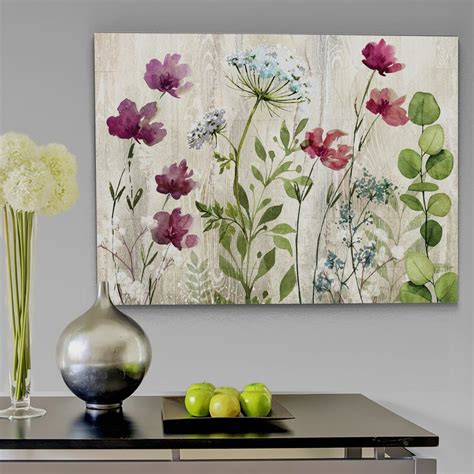 Wall Art Wild Flowers Wayfair