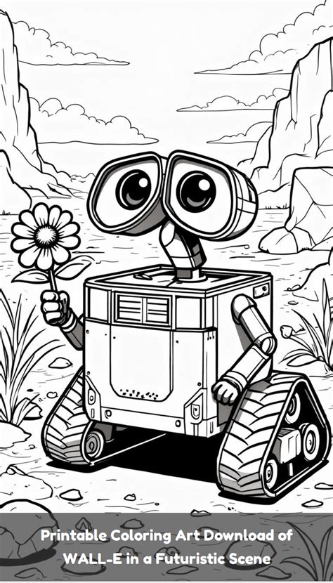 Wall E Coloring Pages To Prin