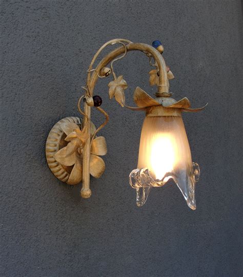 Wall Flower Sconce - Etsy