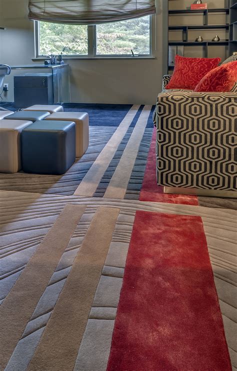 Wall carpet. A striped wall to wall carpet in multi-colors can be a starting point to a cheerful child's room, while a modern chevron striped stair runner will add sophisticated elegance to a foyer. Below is a small sampling of our many stripe carpet patterns. Our design consultants are eager to help you find a striped carpet that will bring … 