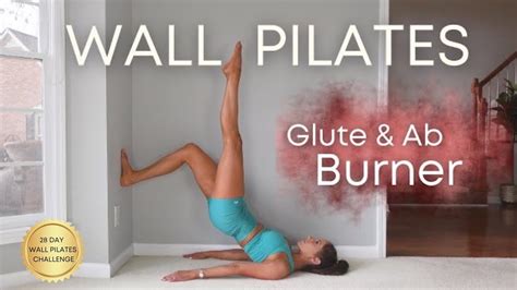 Enjoy this full body workout from home with just a little wall space