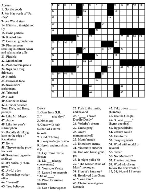 Wall street announcement crossword. The Crossword Solver found 30 answers to "wall street journal announcements (2 wds.)", 6 letters crossword clue. The Crossword Solver finds answers to classic crosswords and cryptic crossword puzzles. Enter the length or pattern for better results. Click the answer to find similar crossword clues . Enter a Crossword Clue. 
