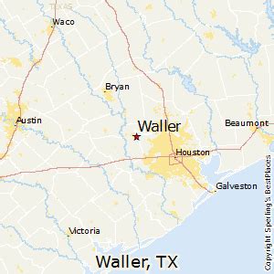 Waller city. Waller is on U.S. Highway 290 forty miles northwest of Houston in eastern Waller and northwestern Harris counties. K. H. Faulkner filed a plat on January 11, 1884, to establish the town, which was named for Edwin Waller.Within the first month of the town's existence a post office was set up, and a short time later "Uncle Doc" Sanders opened … 