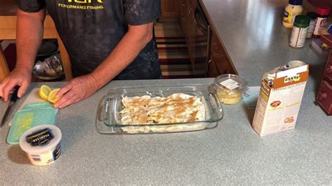 Walleye Recipe: Baked Walleye with a twist - YouTube