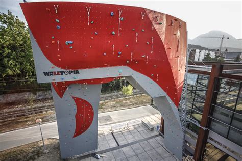 Walltopia multisport.  Designing rope climbing walls since 1998.  Each Discover the Walltop...