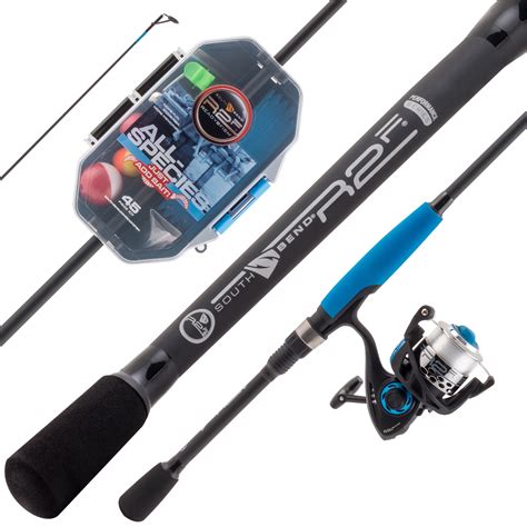 Walmart Fishing Rod Combo, 2-Piece Fishing Pole, Size 20 Reel, Changeable  Right- or Left-Hand Retrieve, Pre-Spooled with 8-Pound Cajun Line, Seafoam  and Black 7 3 out of 5 Stars.