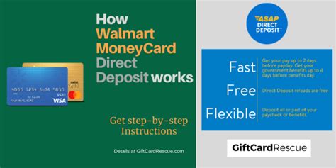 Walmart Money Card Ssi Direct Deposit