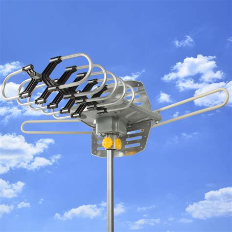 Walmart amplified tv antenna. Up to 200 Miles Long range Five Star Outdoor 4K HDTV Antenna with 360 Degree Rotation, UHF/VHF/FM Radio with Remote Control with J-pole. 50. Save with. Free shipping, arrives in 2 days. $ 5246. Five Star HDTV Antenna - up to 150 mile Range Multi-Directional 4V, 4K Ready FM UHF/VHF, Indoor, Attic, Outdoor. 2. Save with. 