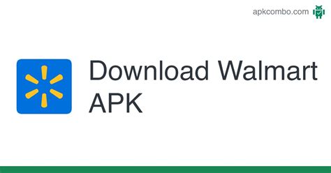 Walmart apk. Certificate: CN=Walmart.com, OU=Unknown, O=Walmart.com, L=Unknown, ST=Unknown, C=US The cryptographic signature of each APK in this APK bundle guarantees it is safe to install and no part of it was tampered with in any way. APK bundle file hashes 